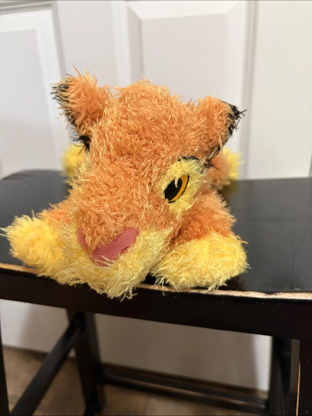 Disney Orange and Yellow Simba Plush Stuffed Animal